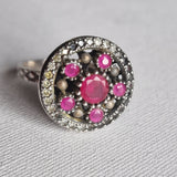 Timeless Beauty of a Handcrafted Ruby Vintage Ring - Baga Ethnik Living