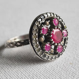 Timeless Beauty of a Handcrafted Ruby Vintage Ring - Baga Ethnik Living