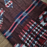 Radiant Tibet Shawl Blanket Brown - Baga Ethnik Living