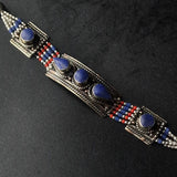 Mantra Tibetan Lapis Bracelet - Baga Ethnik Living