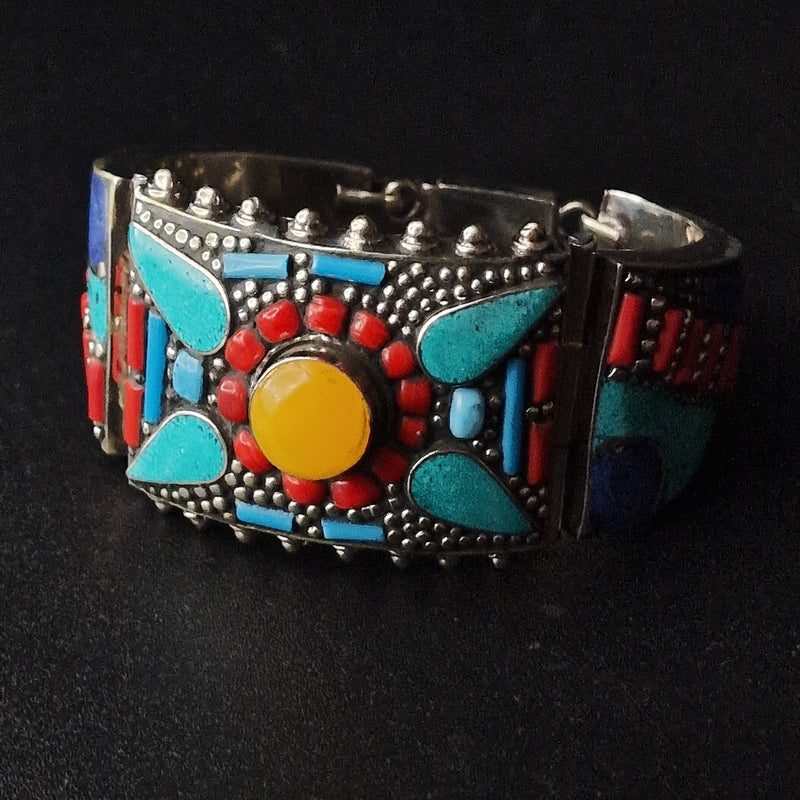 Tibetan-inspired bracelet- great gift idea!