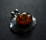 Stunning Vintage Baltic Amber Handmade Silver Sterling 925 Pendant - Baga Ethnik Living