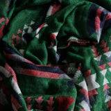 Serenity Tibet Yak Wool Shawl Himalayan Blanket Scarf - Emerald Green