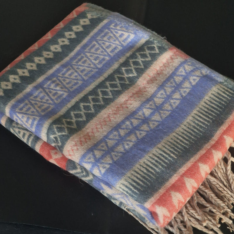 Authentic Yak Wool Winter Shawls from the Himalayas