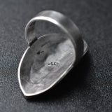 Old Tibetan Silver Ring - Baga Ethnik Living