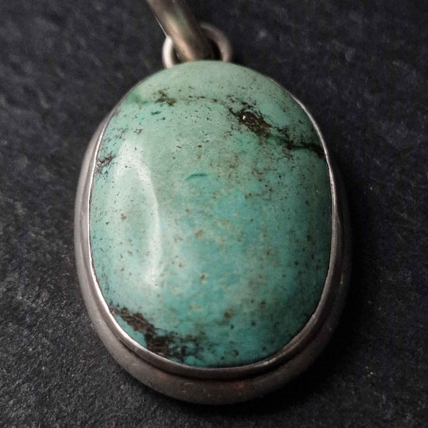 Unique Vintage Collection Green Turquoise Pendant - Baga Ethnik Living