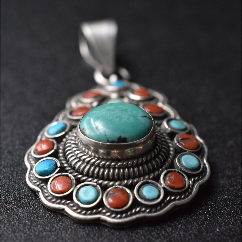 Handmade Jewelry Sterling Silver Pendant - Baga Ethnik Living