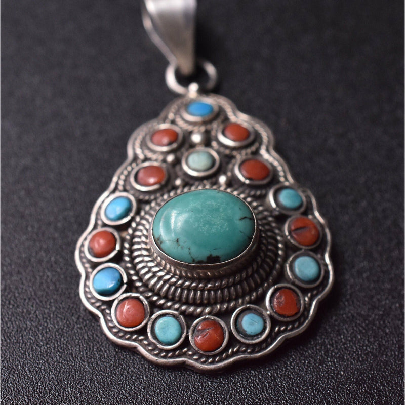 Handmade Jewelry Sterling Silver Pendant - Baga Ethnik Living