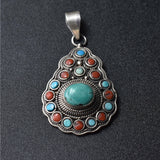 Handmade Jewelry Sterling Silver Pendant - Baga Ethnik Living