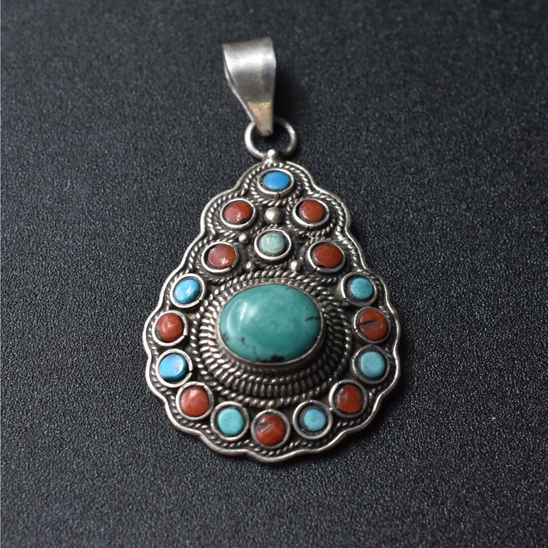 Handmade Jewelry Sterling Silver Pendant - Baga Ethnik Living