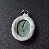 Unique Turquoise Pendant - Baga Ethnik Living