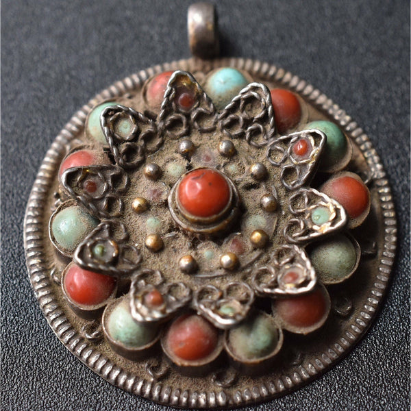 Vintage Mandala Handcrafted Pendant - Baga Ethnik Living