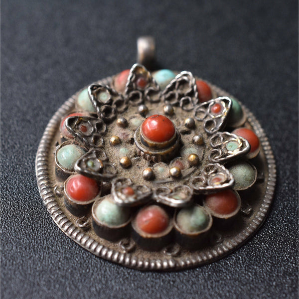 Vintage Mandala Handcrafted Pendant - Baga Ethnik Living