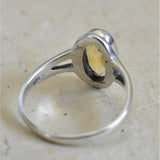 Harmonious Faceted Citrine Ring - Baga Ethnik Living